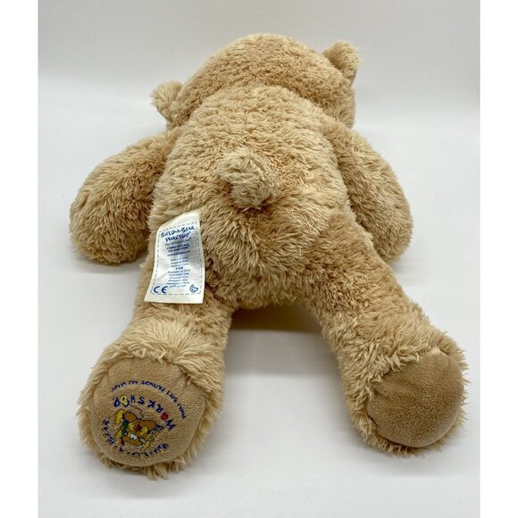 Build A Bear Rare Tan Latte Teddy Version 2 Plush Japan Exclusive 16” Plush - Picture 4 of 6